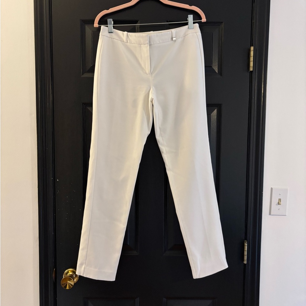 5/$25 - White Dress Pants, lined - EUC